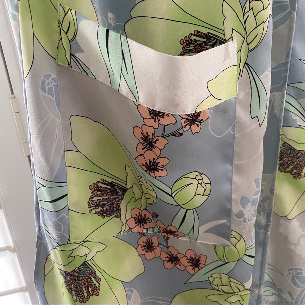 Guess Polyester Flowered Robe - Picture 4 of 6